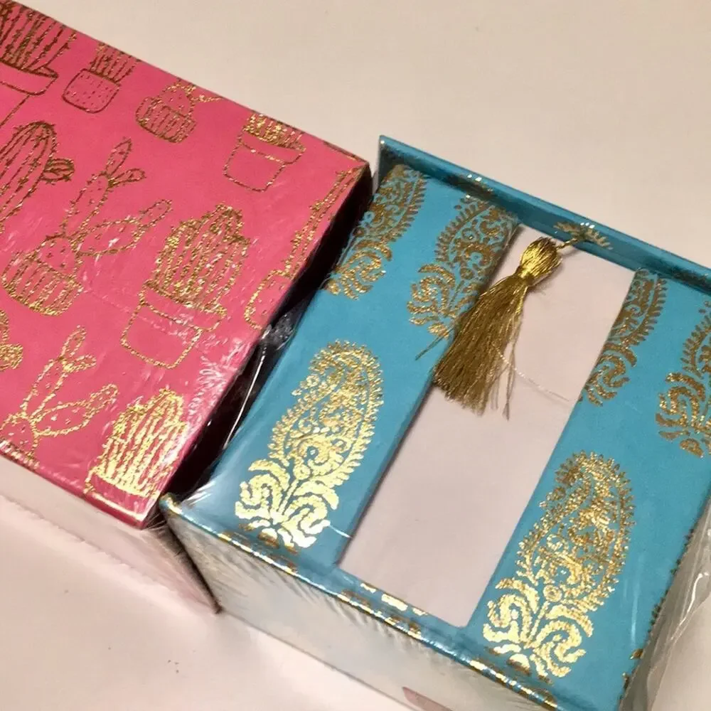 Tribal Design Memo box handcrafted in India Office Selling individually